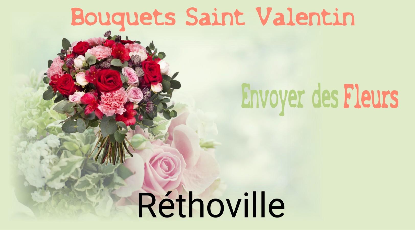 Roses de Saint-Valentin livrées à Réthoville